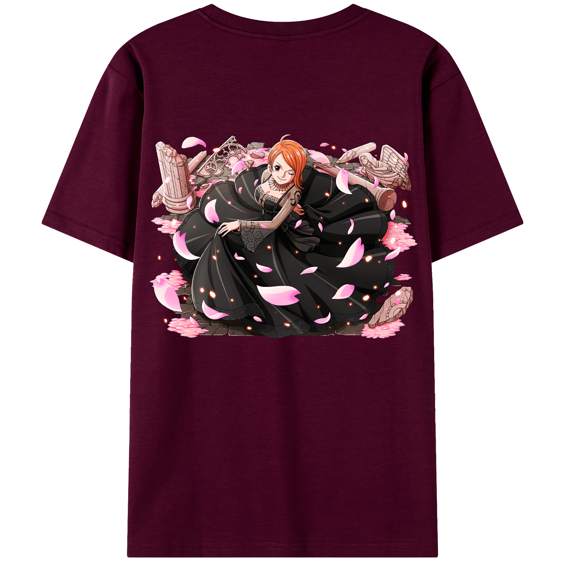 （画像用） ワンピース ナミ ONE PIECE Nami レディース半袖Tシャツ(バックプリント)